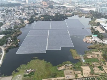 Elastyczny pływający system montażu panelu słonecznego