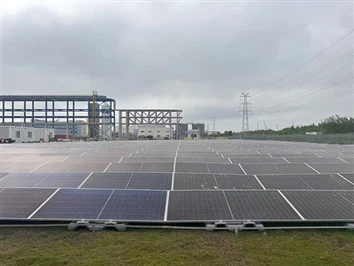 System montażu balastowego panelu słonecznego